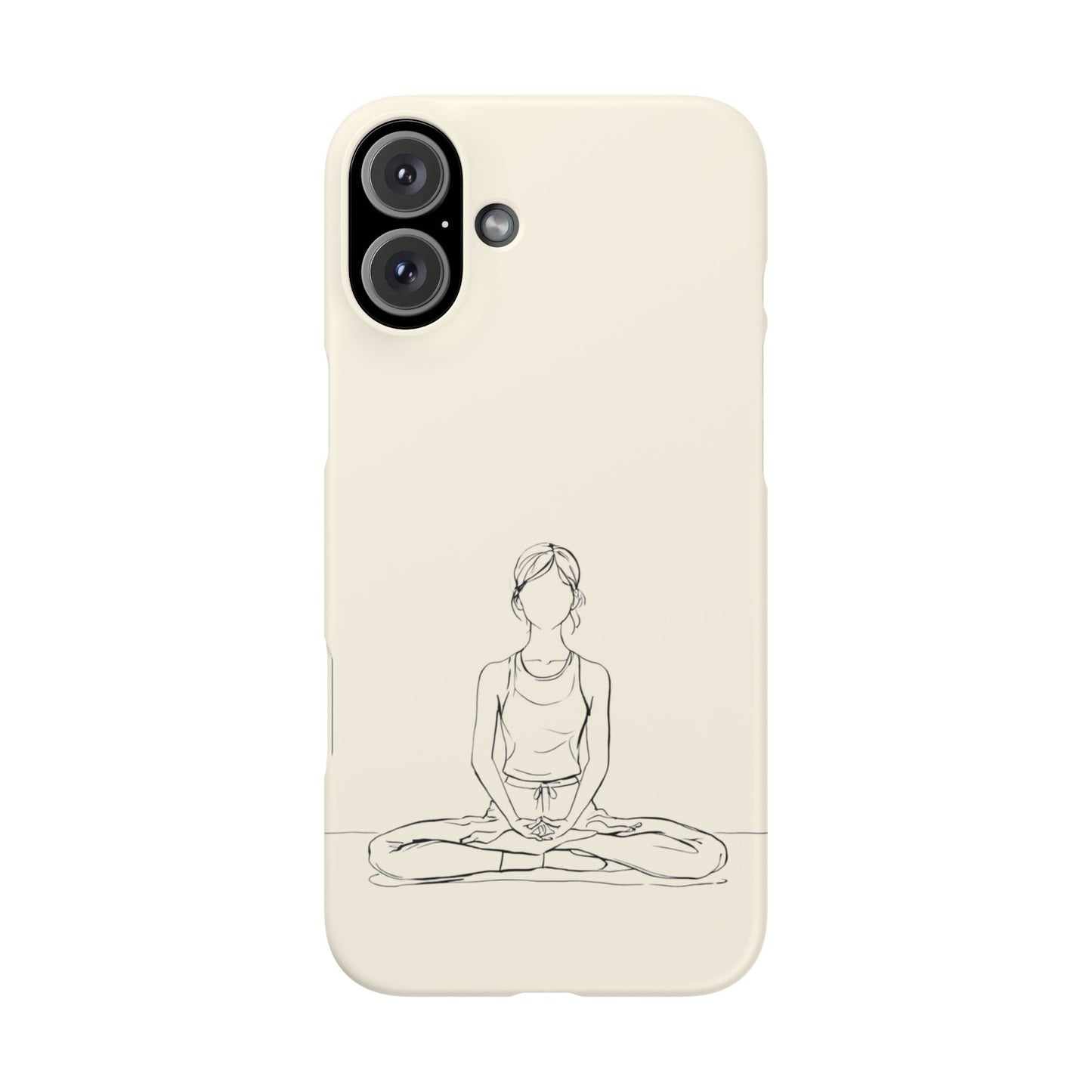 Serene Flow, Yoga Pose Phone Case For iPhone 16 15 Pro 14 12 XR 8 Samsung