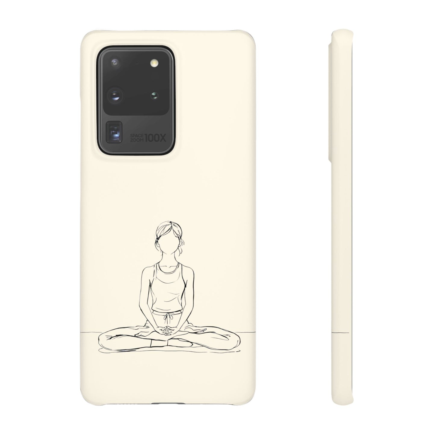 Serene Flow, Yoga Pose Phone Case For iPhone 16 15 Pro 14 12 XR 8 Samsung