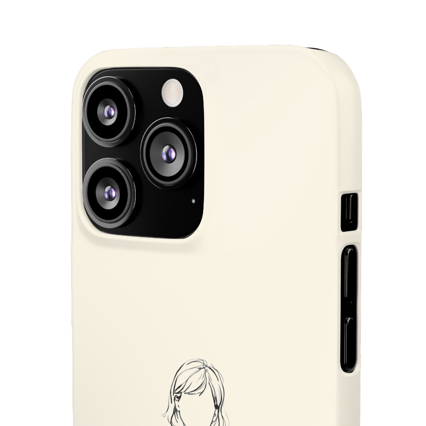 Captured Moment, Squatting Photographer Phone Case For iPhone 16 15 Pro 14 12 XR 8 Samsung