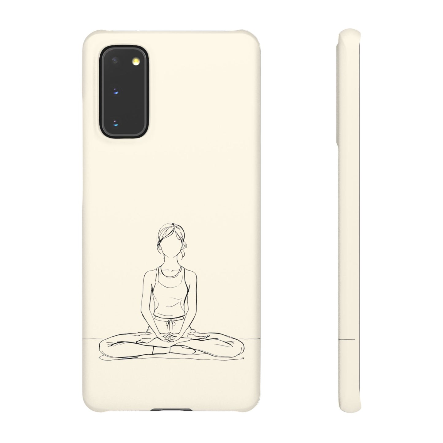 Serene Flow, Yoga Pose Phone Case For iPhone 16 15 Pro 14 12 XR 8 Samsung