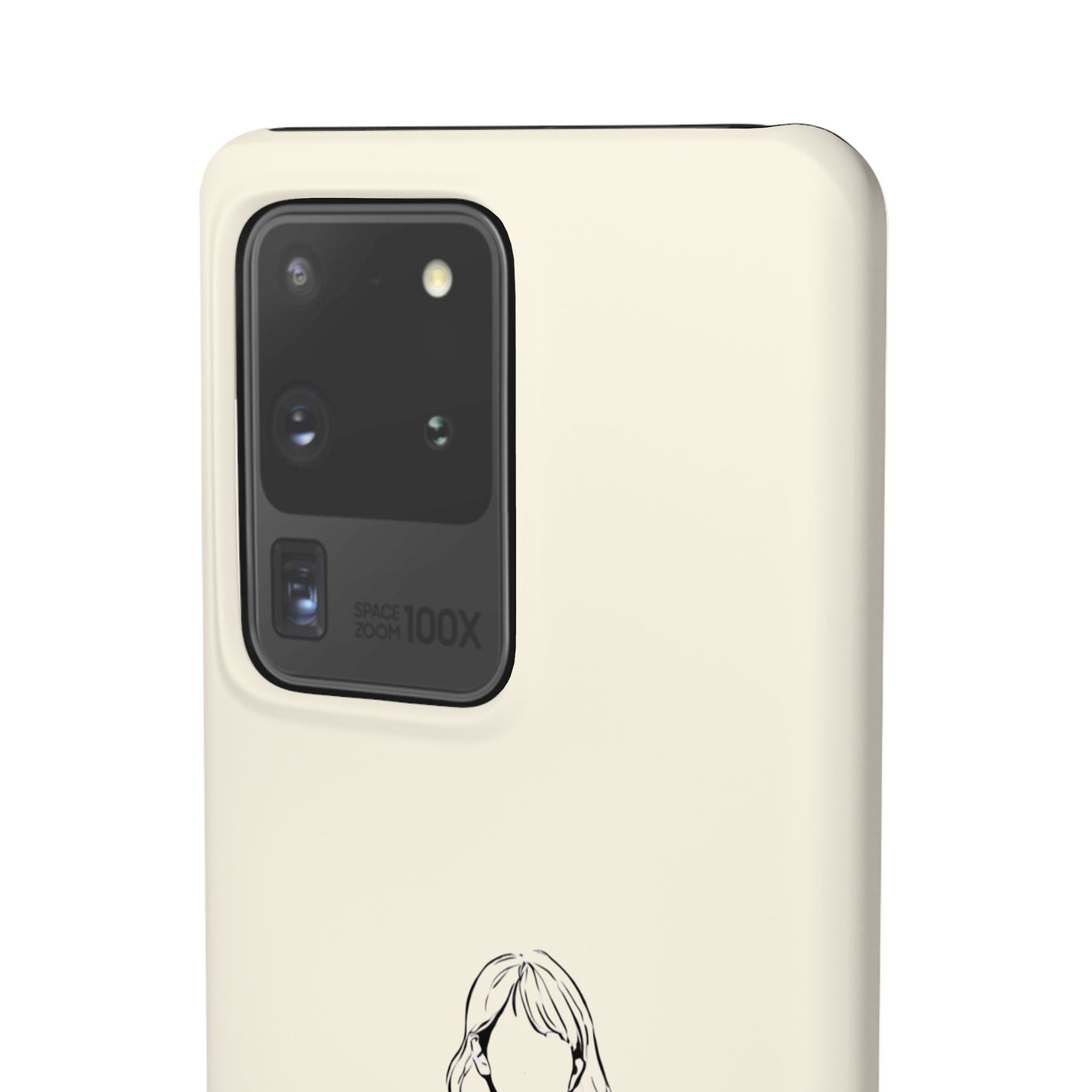 Girl and Cat Line Art Phone Case, Minimalist and Cozy Design, For iPhone 16 15 Pro 14 12 XR 7 8 Samsung