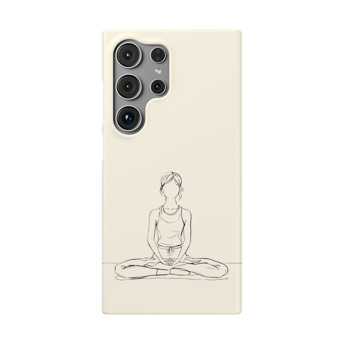 Serene Flow, Yoga Pose Phone Case For iPhone 16 15 Pro 14 12 XR 8 Samsung