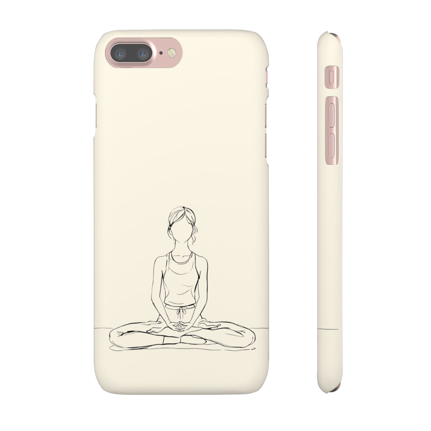 Serene Flow, Yoga Pose Phone Case For iPhone 16 15 Pro 14 12 XR 8 Samsung