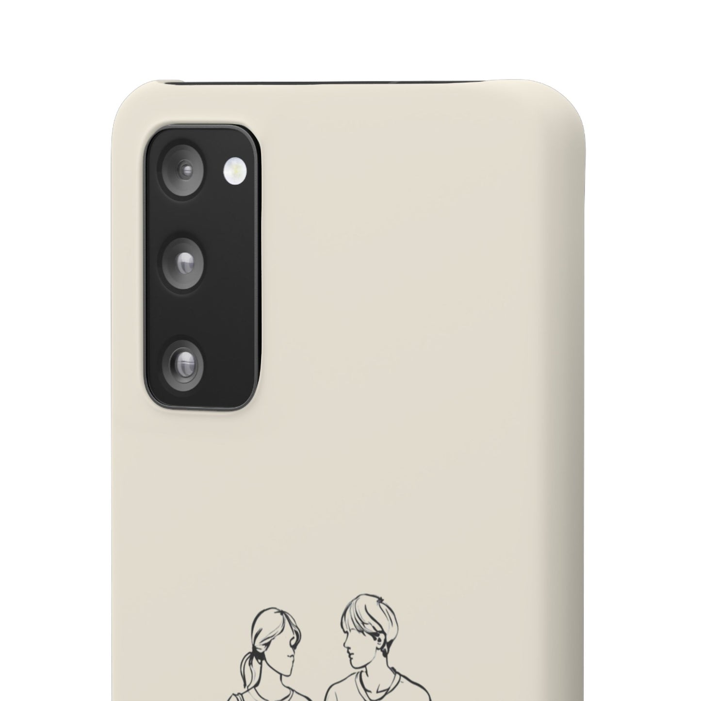 Together Forever Line Art Phone Case, Minimalist Couple Design For iPhone 16 15 Pro 14 12 XR 8 Samsung