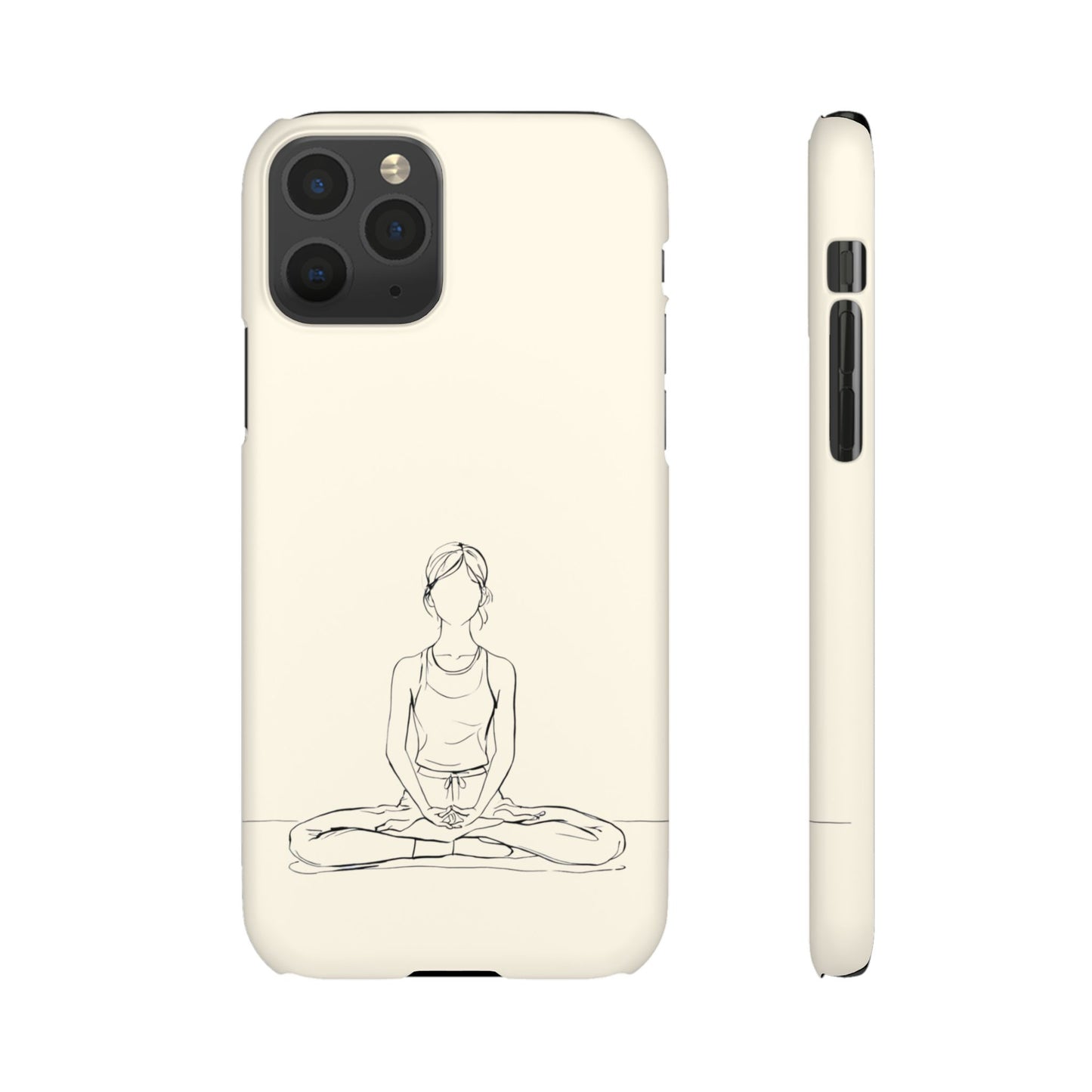 Serene Flow, Yoga Pose Phone Case For iPhone 16 15 Pro 14 12 XR 8 Samsung