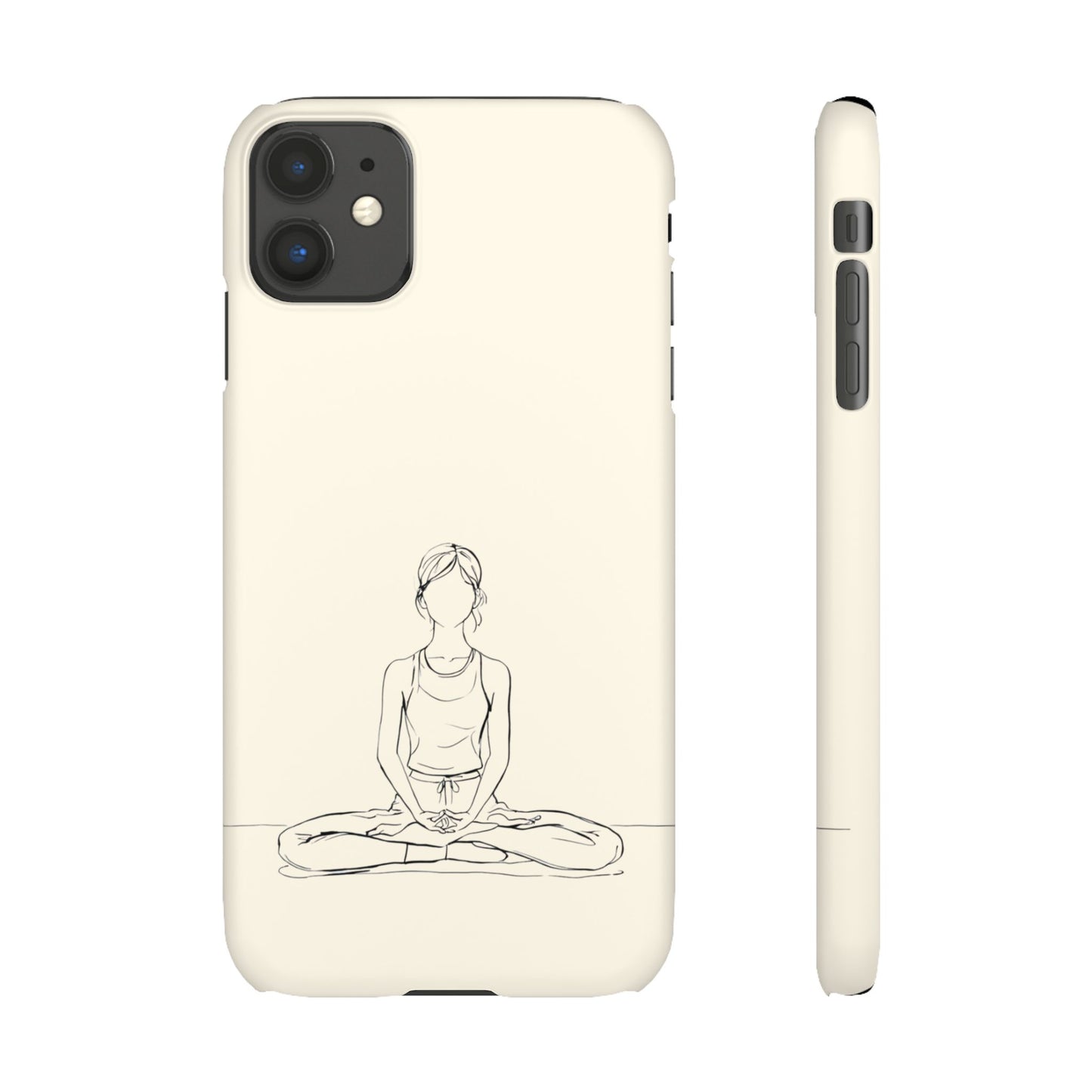 Serene Flow, Yoga Pose Phone Case For iPhone 16 15 Pro 14 12 XR 8 Samsung