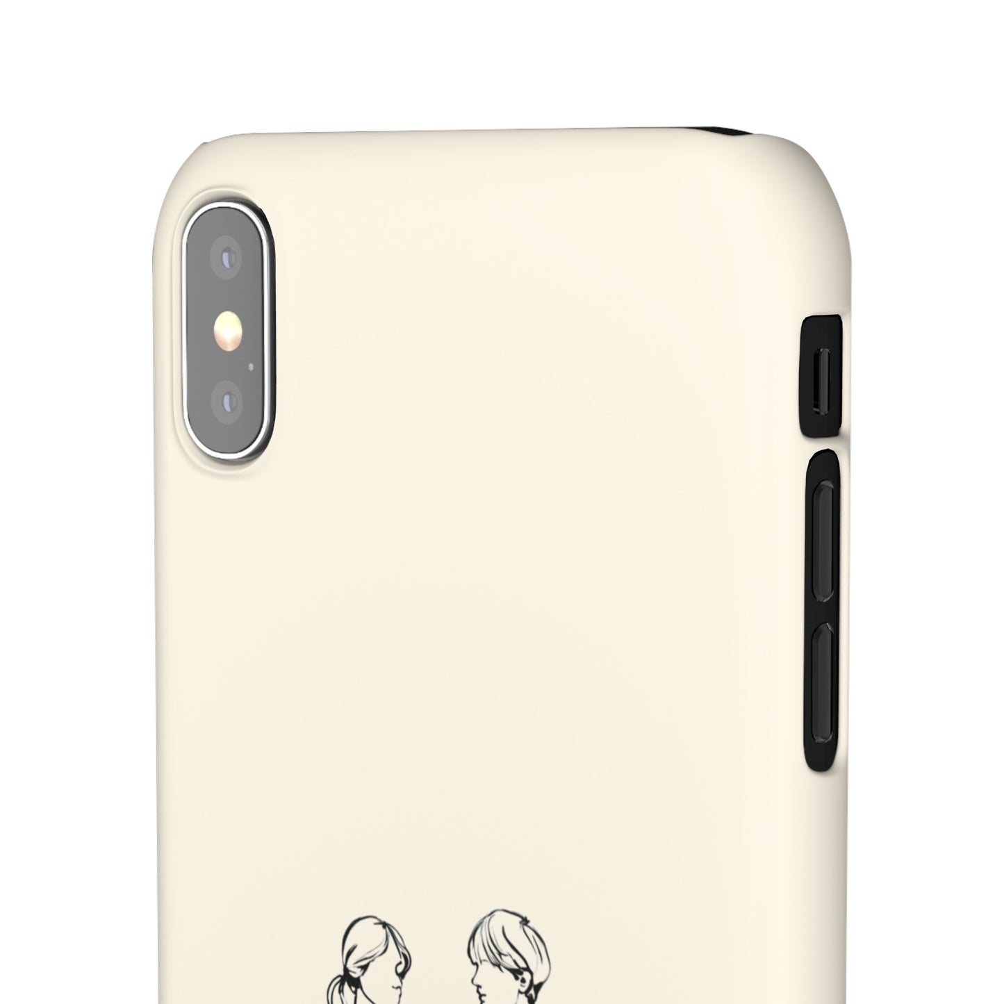 Together Forever Line Art Phone Case, Minimalist Couple Design For iPhone 16 15 Pro 14 12 XR 8 Samsung